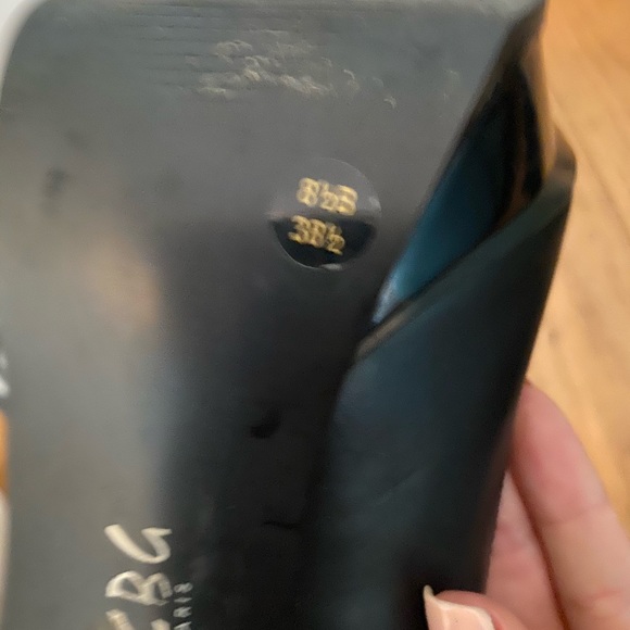 BCBG Peep-toe Black Pumps - Picture 6 of 6